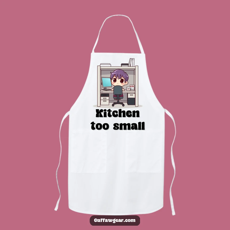 Funny Cubicle Chef Apron: Cook Up Laughs in Your Tiny Kitchen
