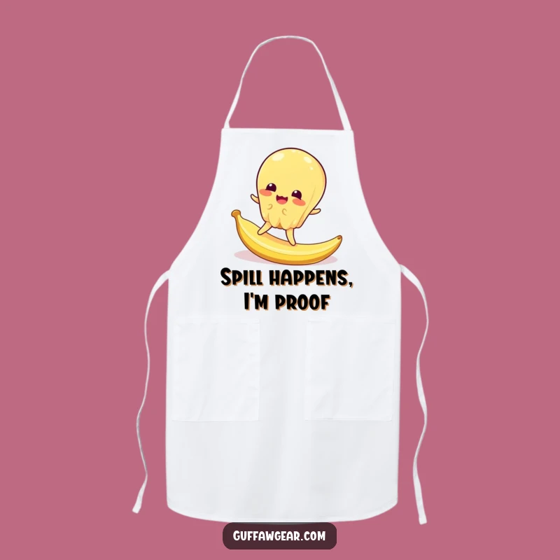Funny Jelly Slipping Apron: Kitchen Hazard Fun - Hilarious Cooking Gift!