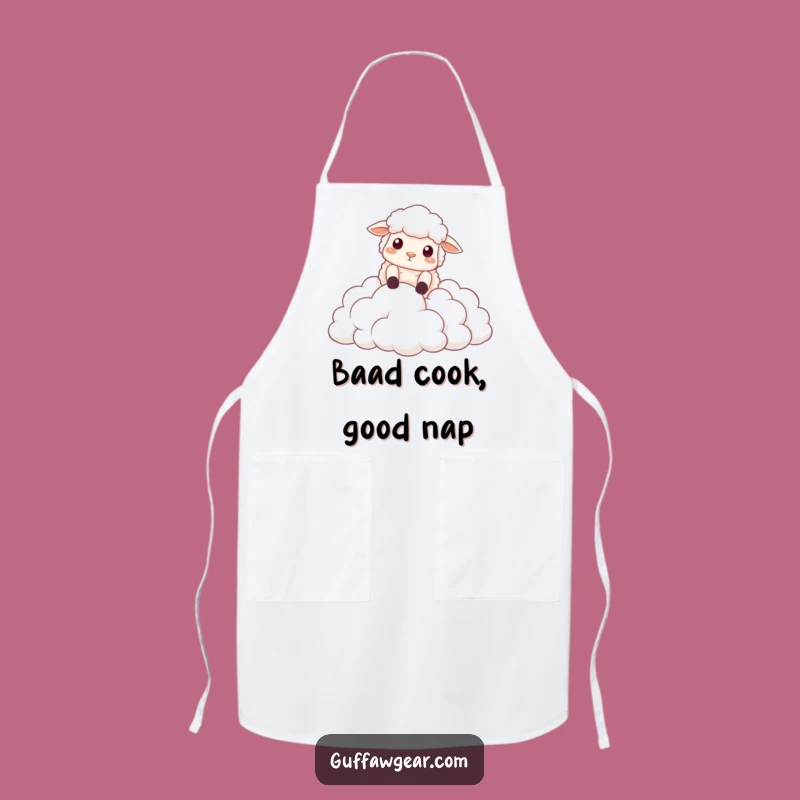 Funny Sheep Cloud Fall Apron: Cook with Dramatic Flair
