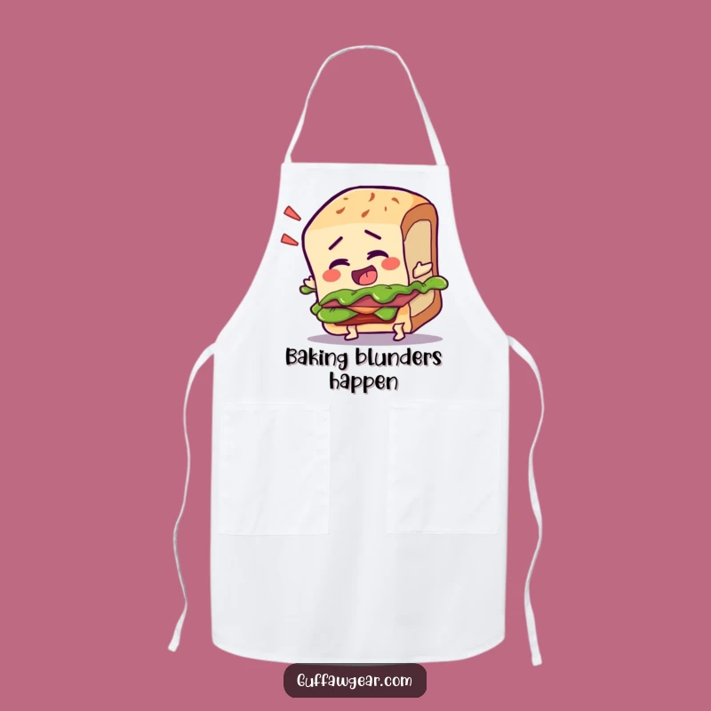 Funny Talking Sandwich Apron: Hilarious Kitchen Wear for a Foodie Chef