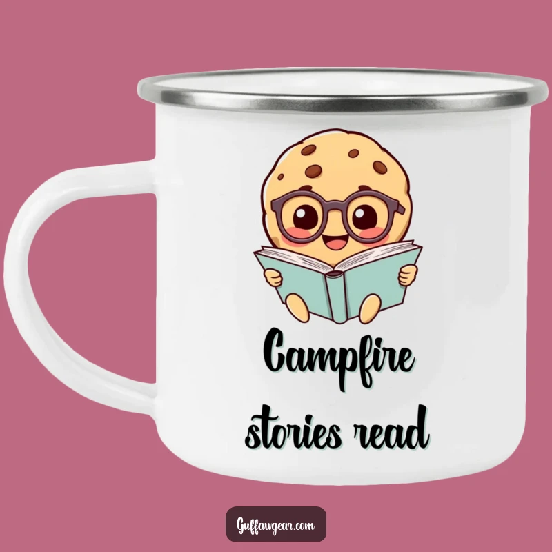 Funny Smart Cookie Camping Mug: Durable Character Mug for Intellectual Adventures