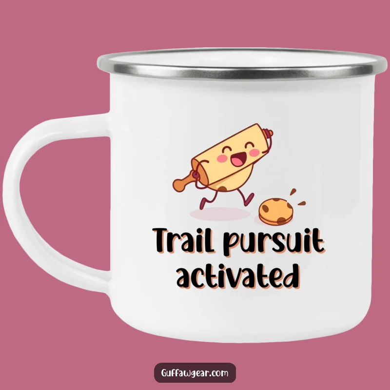 Funny Rolling Pin Camping Mug: Hilarious Drinkware for Baking Adventures