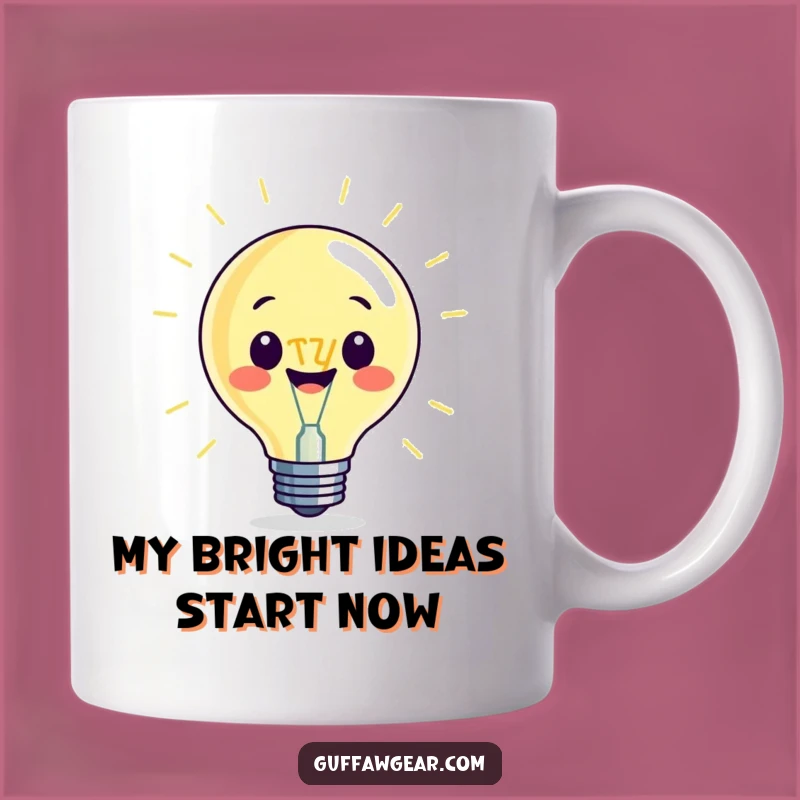 Funny Lightbulb Filament Mug - Hilarious Idea Gift for Bright Minds