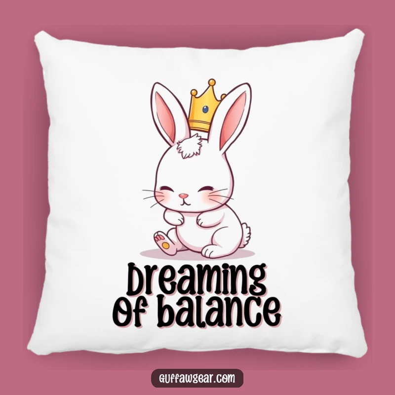 Funny Rabbit Pillow: Royal Tripper Comfort, Lovely Funny Gift