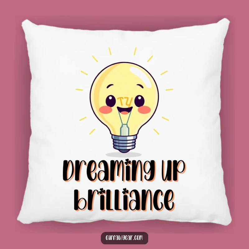 Funny Lightbulb Filament Pillow - Cozy Comfort for Bright Dreamers