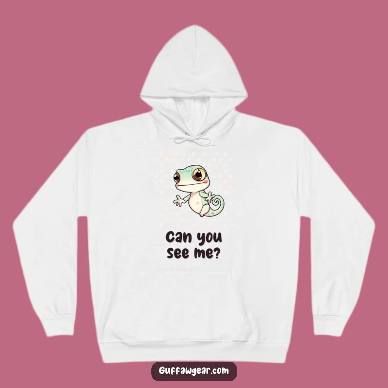 Funny Chameleon Blending Fail Hoodie: Cozy and Hilarious Gift for Unique Styles