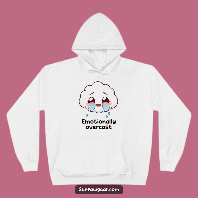 Funny Joyful Cloud Hoodie: Cozy Comfort for Expressing Your Happiness