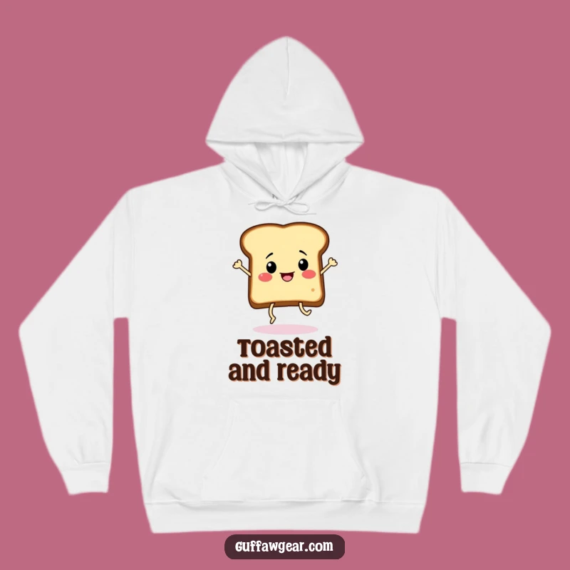 Funny Dancing Toast Hoodie: Cozy Comfort for Energetic Souls