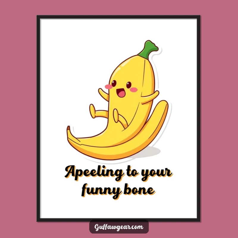 Funny Free Printable Wall Art: Slipping Foodie, Hilarious Downloadable Decor for Your Home