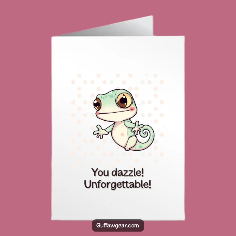 Free Printable Congrats Card: Humorous Chameleon Mismatch Downloadable Gift