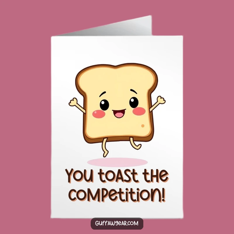 Free Printable Toast Dance Congrats Card - Joyful Downloadable Greeting