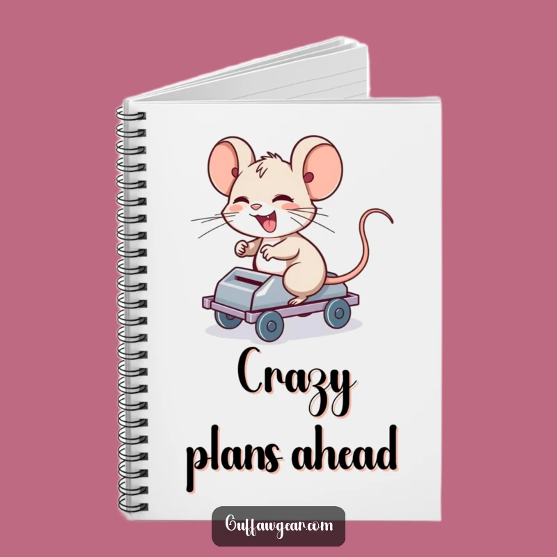 Funny Mouse Trap Idea Notebook: Giggling Computer Mouse Journal