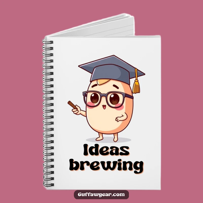 Funny Lecture Notes Notebook: Character's Smart Ideas, Perfect Funny Gift for Students