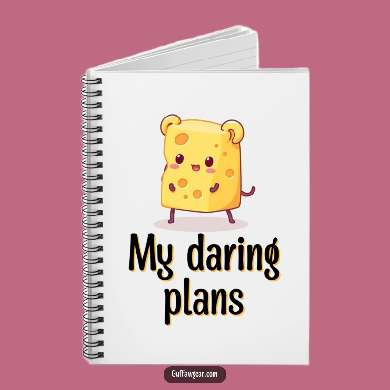 Funny Cheese Escape Notebook: Jot Down Your Thoughts with Humorous Flair