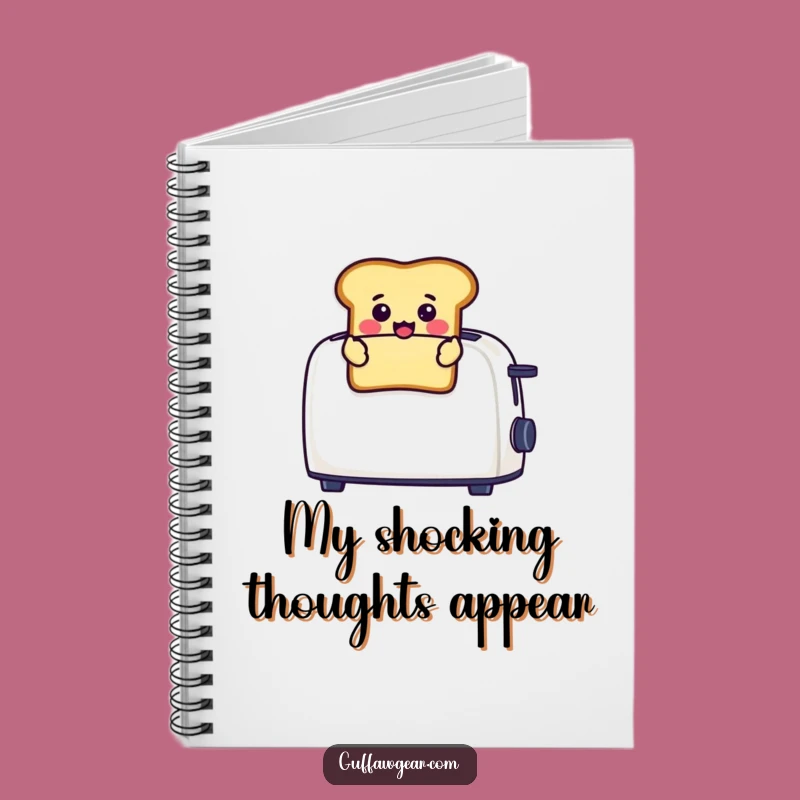 Funny Toast Surprise Notebook: Breakfast Notes - Perfect for Cheerful Ideas Gift!