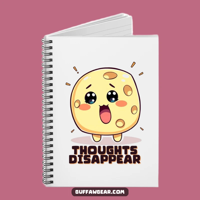 Funny Surprised Cheese Idea Notebook: Rapid Holes Journal