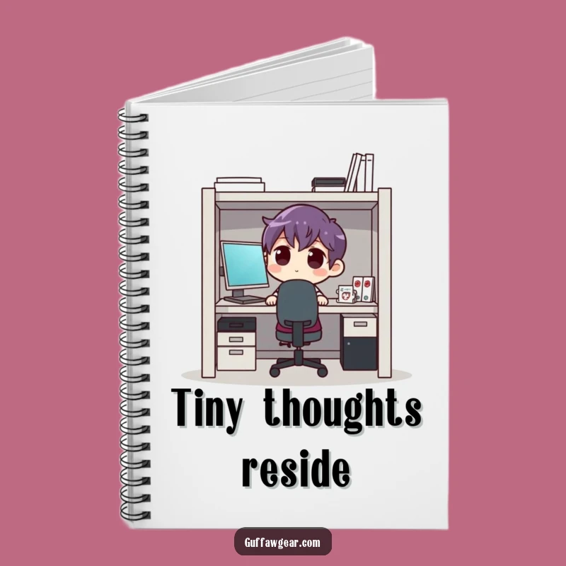 Funny Cubicle Life Notebook: Jot Down Your Thoughts (Even If They're Cramped)