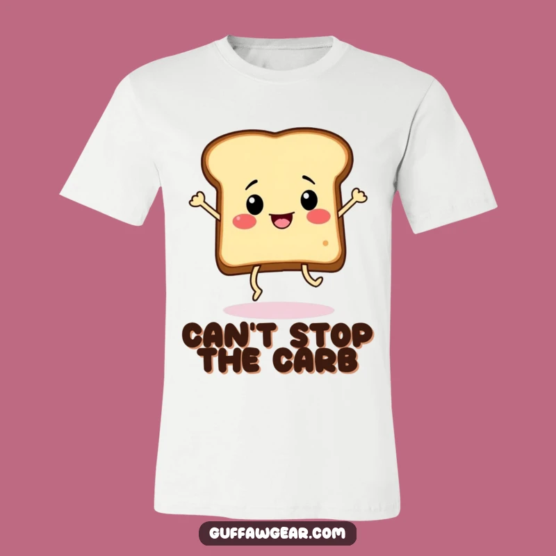 Funny Frantic Dance Toast T-Shirt: Wear Your Breakfast Energy Loudly