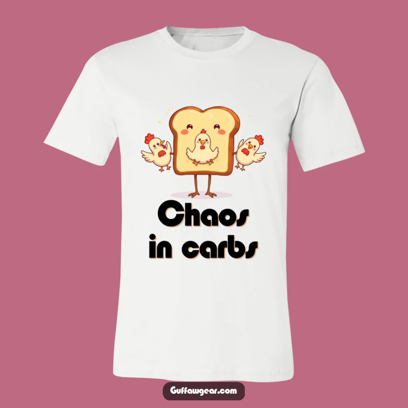 Funny Toast Juggling T-Shirt: Wear Your Absurdity with Pride