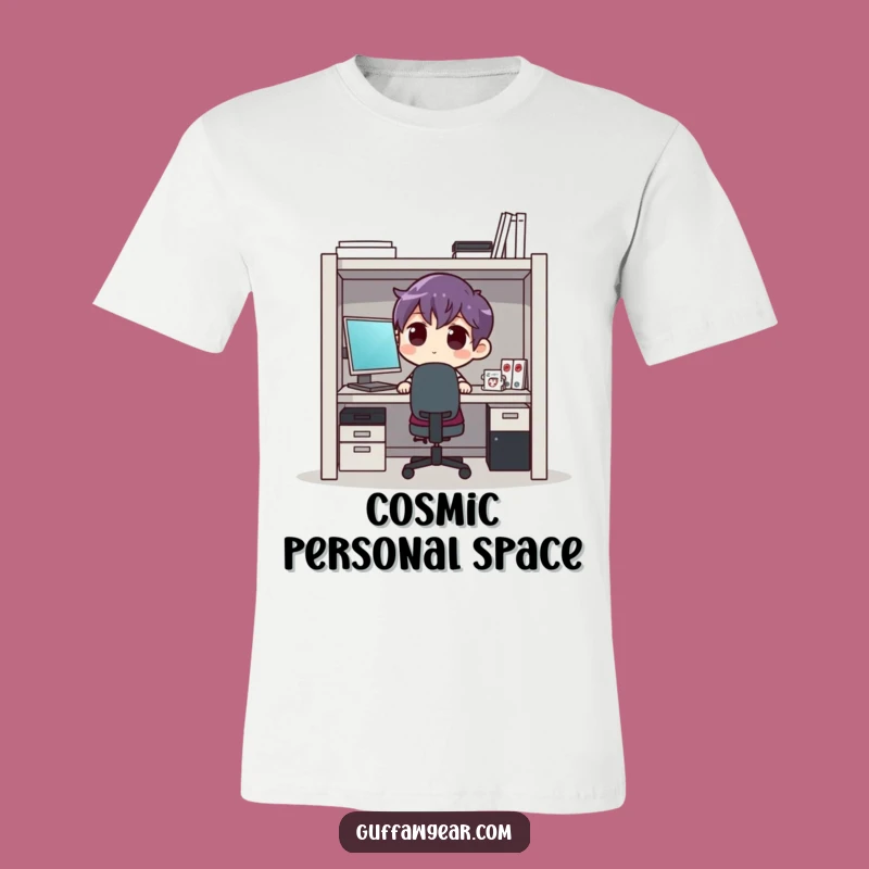 Funny Cubicle Commute T-Shirt: Hilarious Office Squeeze Tee