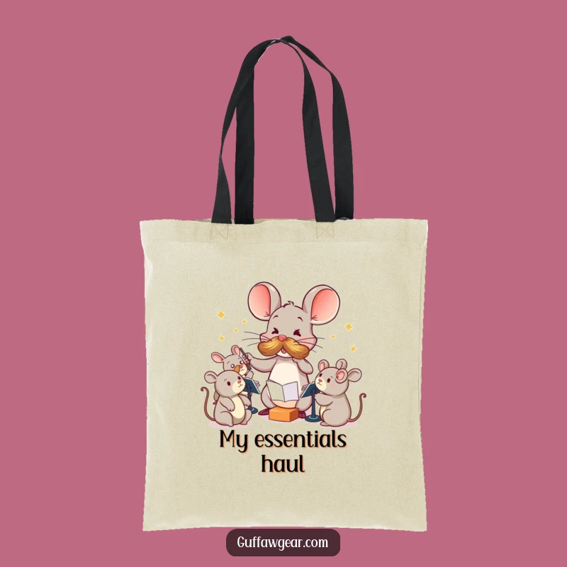 Funny Maestro Mouse Tote Bag: Carry Your Laughs with This Hilarious Accessory Gift