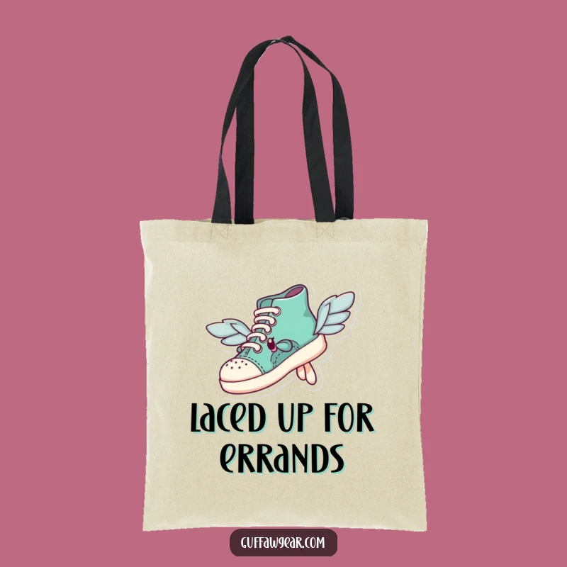 Funny Shoe Flying Tote Bag: Carry Your Dreams with Humorous Style